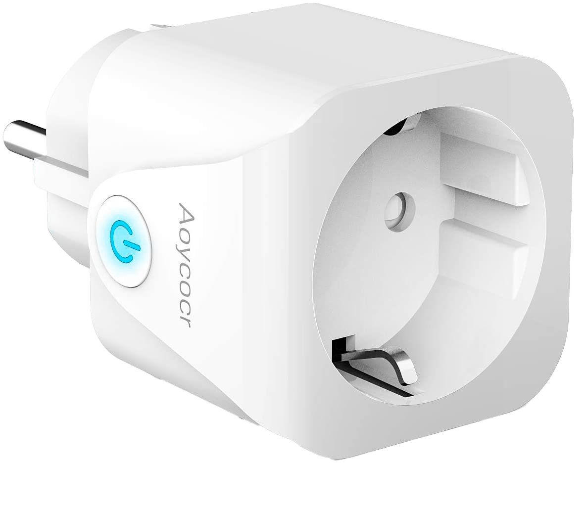 Foto que ilustra el análisis del enchufe inteligente Aoycocr. Actúa como cabecera de la página